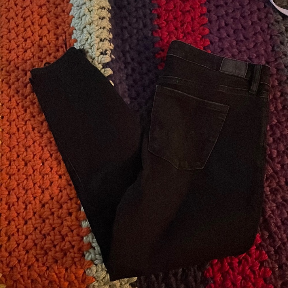 American eagle size 14 black skinny jeans